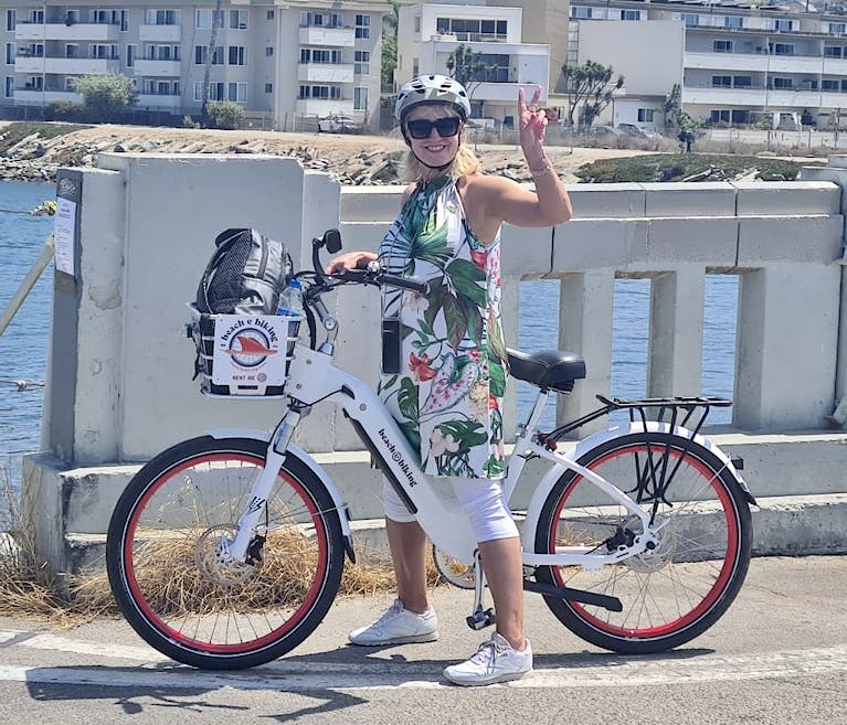 Beach E Biking Customer